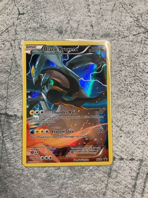 Pokémon TCG Black Kyurem XY Black Star Promos XY80 Holo Promo eBay