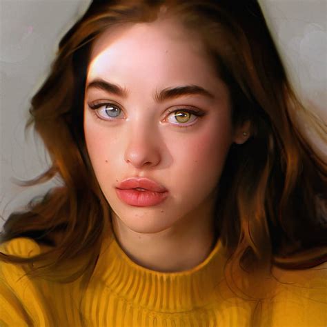 Girl With Heterochromia Irakli Nadar Digital 2019 R Art