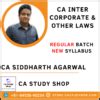 CA Siddharth Agarwal Inter Law Full Course