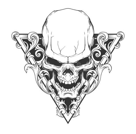 Stunning Skull Vector Illustration