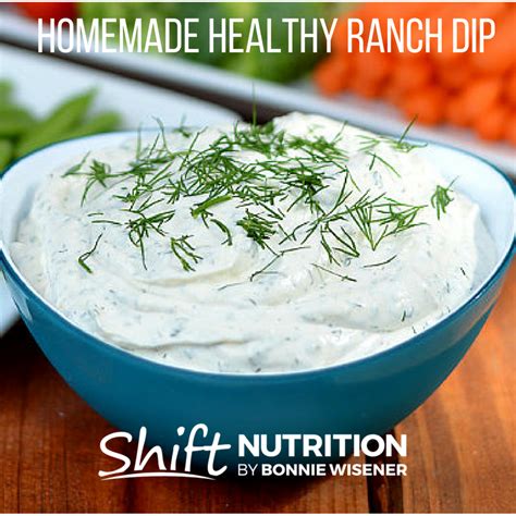 how to make healthy ranch dip