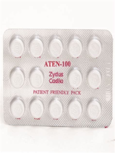 Aten 100mg Online Buy At AlldayChemist