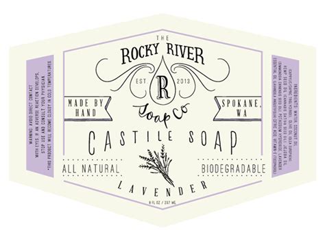 Rrsc Castile Soap Label On Behance