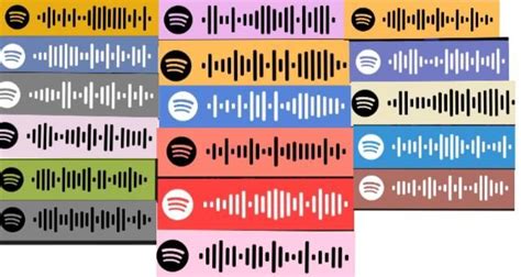 Spotify codes Lyrics letras de canciones Álbum de música