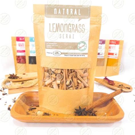 Jual Serai Serai Kering Dried Lemongrass Kualitas Premium JSR