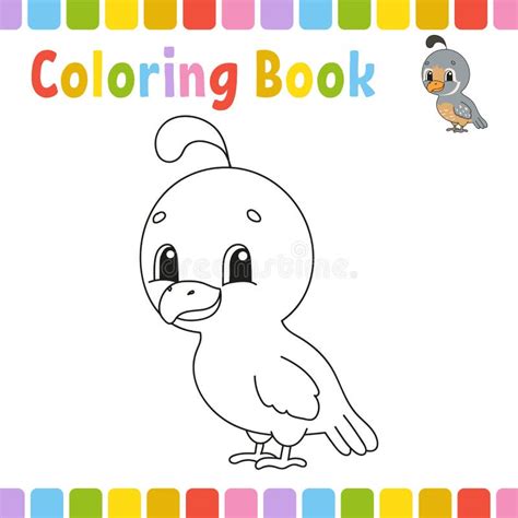 P Ginas Del Libro De Colorear Para Los Ni Os Ejemplo Lindo Del Vector