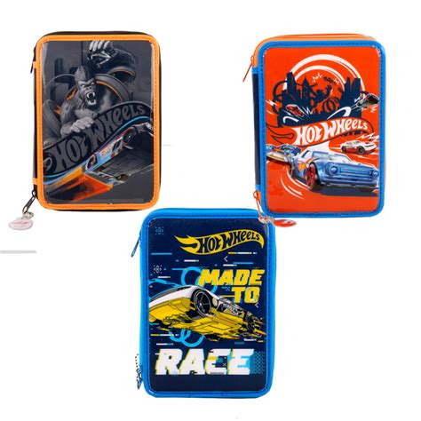 Hot Wheels Cartuchera Dos Pisos Rappi