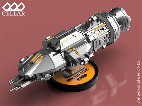 Sci Fi Model Replica Set Expanses Rocinante 3d Model For 3d Printer