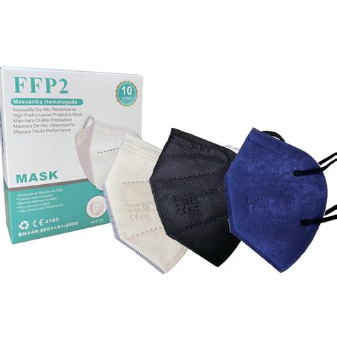 Mascarillas Ffp2 Homologadas Varios Colores Asister