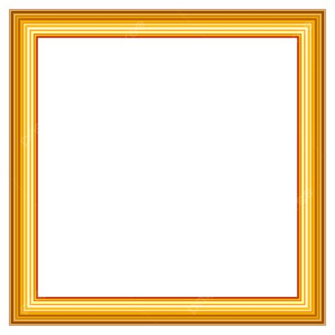 Gold Rectangle Frame Vector Design Images, Elegant European Picture ...