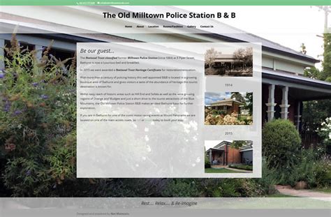 The Old Milltown Police Station Bandb Website By Net Maintain