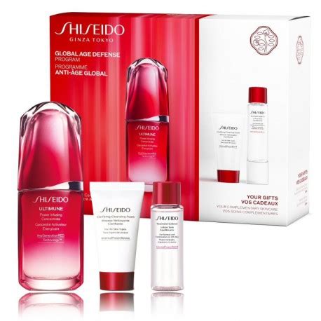 Shiseido Ultimune Global Age Defense Program Rinkinys Veidui