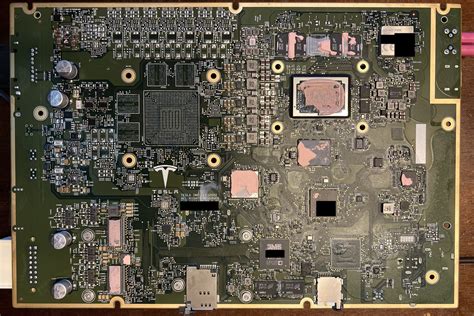 First Look At Hardware 4 Autopilot Computer Inside The Tesla Model Y