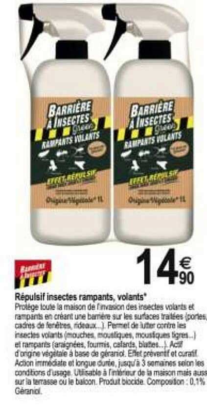 Promo R Pulsif Insectes Rampants Volants Chez Tridome