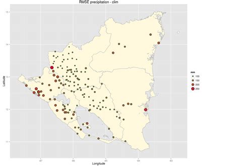 Assessment Of Climate Change In Nicaragua Analysis Of Precipitation