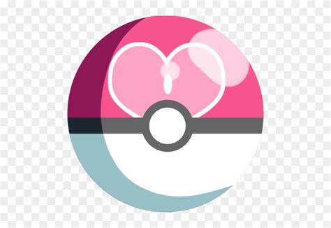 Love Ball By Yakumokaiba Pokeball With Heart Free Transparent Png