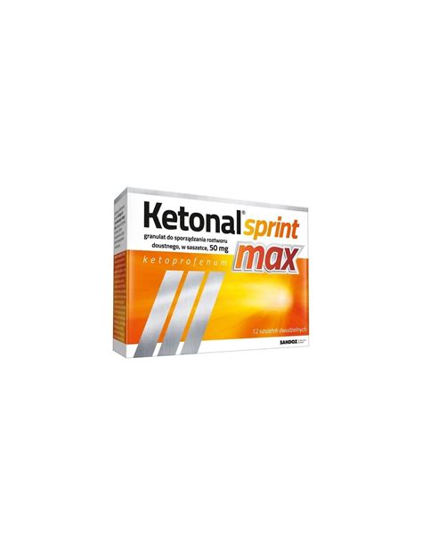 Ketonal Sprint Max Saszetek Sandoz