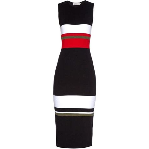 Preen By Thornton Bregazzi Aldridge Block Stripe Dress