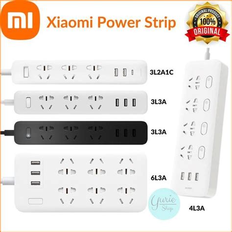 Jual Xiaomi Mi Smart Power Strip Plug Adapter Colokan Listrik Xiaomi