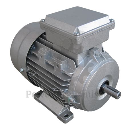 072kw 1hp Three Phase 1400rpm Electric Motor 19mm Shaft 415v B3 Foot