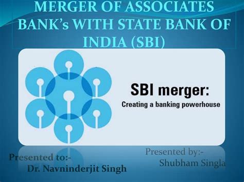 Sbi Merger And History Ppt