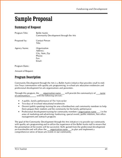 Business Proposal Sample Scrumps