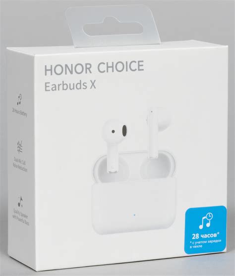 Обзор TWS гарнитуры Honor Choice Earbuds X