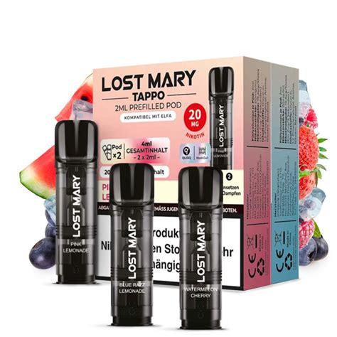 Lost Mary Tappo Pods Elfa Passend Nur 6 49 Dampflager