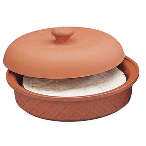 Terra Cotta Tortilla Warmer