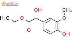 Ethyl Hydroxy Hydroxy Methoxyphenyl Acetate