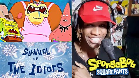 Survival Of The Idiots Spongebob Squarepants Reaction ️ Youtube