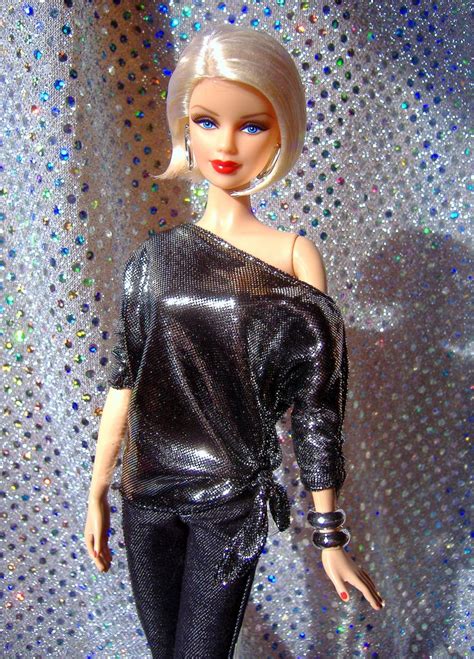 Https Flic Kr P AeQSbg Barbie Basics 1 Red In Silver 2 5 3 Barbie