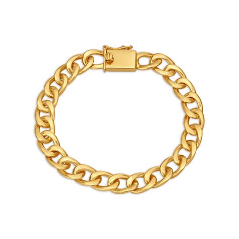 Charming Link Gold Bracelet For Men