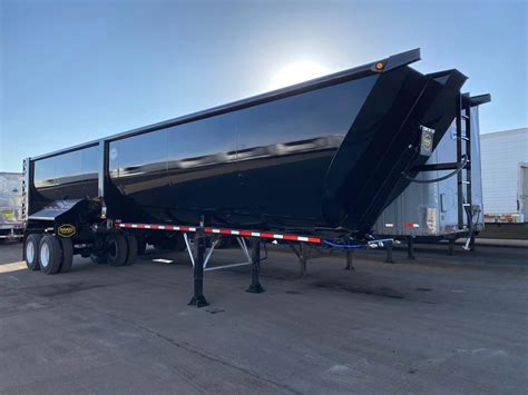 2024 MAC 38 Ft Frameless Half Round End Dump Trailer Tandem Axle