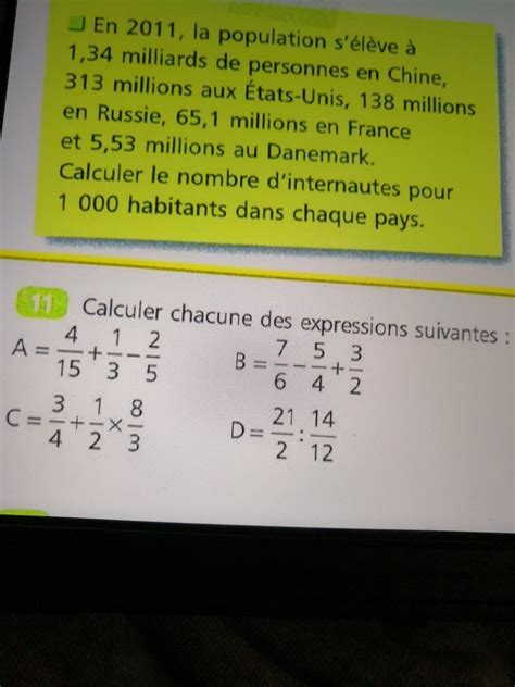 Bonsoir J Ai 1 Exo De Math Pour Demain Pourriez Vous M Aider Svp