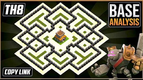 The NEW BEST TH8 HYBRID/TROPHY[defense] Base 2022!! Town Hall 8 Hybrid ...