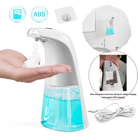 250ml Intelligent Liquid Soap Dispenser Smart Ir Automatic Touchless Induction Foam Infrared