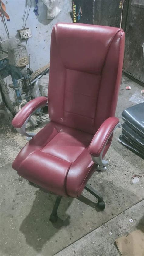 Leather High Back Boss Office Chair Fixed Arm At Rs 6500 In New Delhi