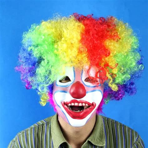 free shipping!!! Halloween fancy dress party props funny clown mask ...