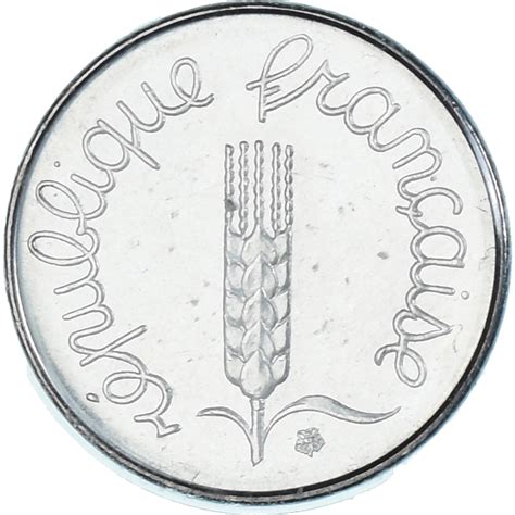 Coin France Pi Centime Paris Fdc Stainless Steel