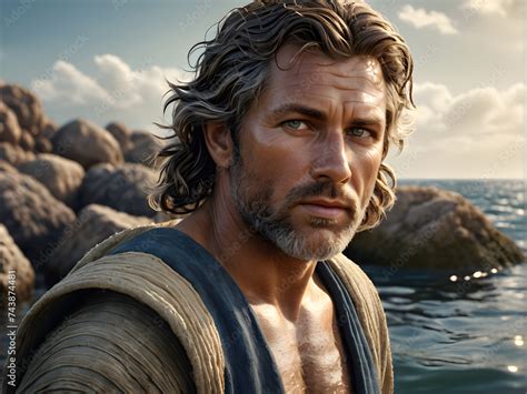 peters fortitude portrait   biblical disciple peter embodied