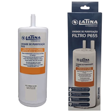 Filtro Refil Latina Original P Pn Vitamax Purifive Shopee Brasil