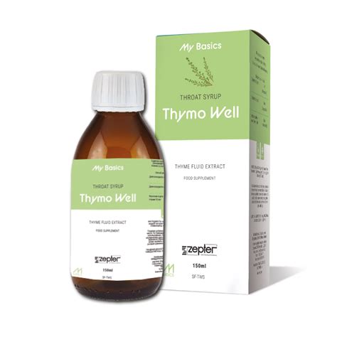 Thymo Well Sirup 150ml Za Zdravo Grlo Zepter Prodavnica