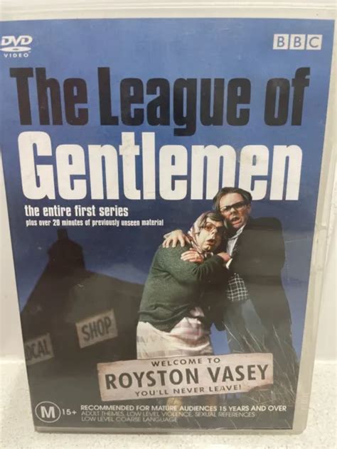 THE LEAGUE OF Gentlemen Complete Series Season 1 DVD Australia