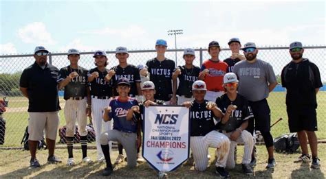 National Championship Sports Baseball Victus Elite Patriots 15U D3