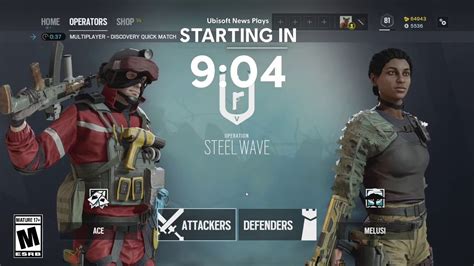 Rainbow Six Siege Operation Steel Wave Gameplay Livestream Ubisoft