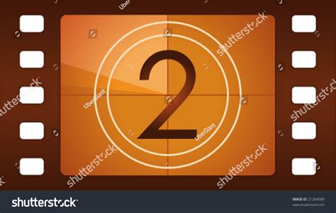 Vector Film Countdown Number 2 Stock Vector (Royalty Free) 21264589 ...