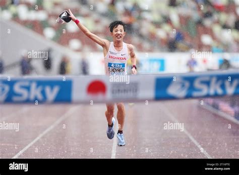 Tokyo Japan 15th Oct 2023 Naoki Koyama Marathon Marathon Grand