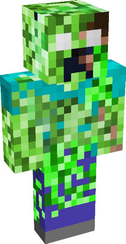 Minecraft Creeper Skin Png