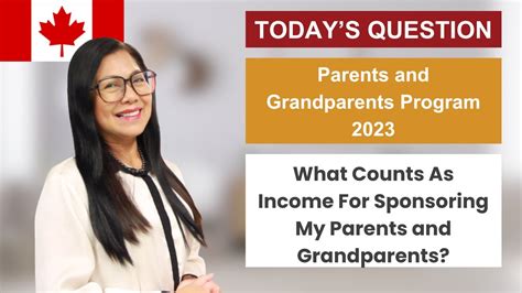 Income Requirement For Sponsorship Parents And Grandparents Program